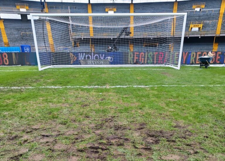 Fútbol y seguridad laboral: preocupación sindical en Colombia por el estado de la cancha de El Campín