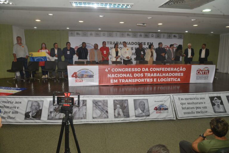 Brasil: la CNTTL inaugura su IV Congreso Nacional con foco en el fortalecimiento del transporte