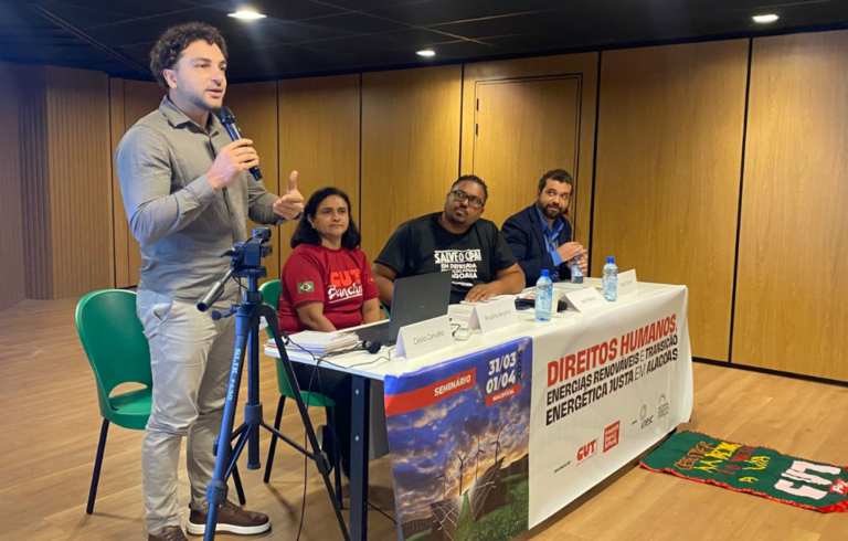 Brasil: seminario advierte riesgos laborales y sociales en la transición energética